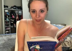 Reading while sitting on a wand
